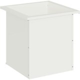  Vrtna posuda za sadnju s LED svjetlom Bijela 40 x 40 x 40 cm | shoptok.hr