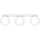 Nice Lamps bela stropna svetilka s steklenim senčnikom ø 12 cm umerta – Cene