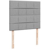 vidaXL okvir za krevet s madraca svjetlosivi 120x190 cm od tkanine | shoptok.hr