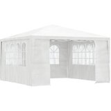 vidaXL profesionalen vrtni šotor s stranicami 4x4 m bel 90 g/m² | Shoptok.si