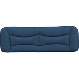 vidaXL Vzglavna stranica modra 160 cm blago, (21038462) | Shoptok.si
