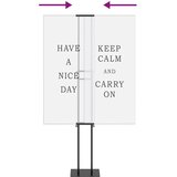  Stalci za sajmove 2 pcs Crna 30 x 24 x 208 cm Željezo Slike
