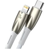 Baseus kabel Type C za Apple Lightning 8-pin Power Delivery 20W Glimmer Series CADH000102 2m, bel | Shoptok.si