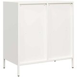 vidaXL Komoda bijela 68x39x73,5 cm hladno valjani čelik | shoptok.hr