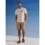Sinsay Pamučna majica dugih rukava sa zakrpama | shoptok.hr