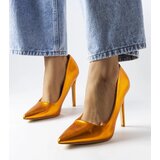 Gemre Orange Metallic Delis Stilettos | shoptok.hr