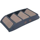 vidaXL Zložljive stopnice za pse 4-delne temno sive, (20766547) | Shoptok.si