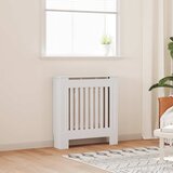  Pokrov za radijator konstruirano drvo bijeli 78 cm | shoptok.hr