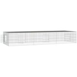  Kavez za zečeve s 3 panela 325x109x54 cm od pocinčanog željeza | Shoptok.si