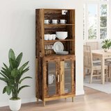  Highboard Staro drvo 69,5 x 32,5 x 180 cm Konstruirano drvo | shoptok.hr