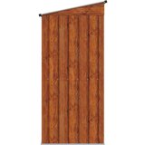  Vrtne hiške Rjava 137 x 81 x 180 cm Kovina, (5000143492) | Shoptok.si