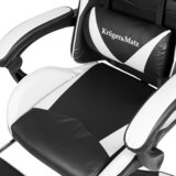  Kruger&Matz GX-150 gejmerska stolica crno-bijela | shoptok.hr