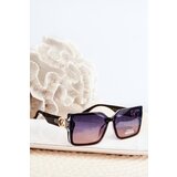 Kesi Women's UV400 Square Sunglasses - Black