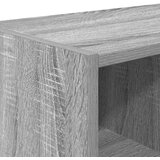  Stalak za cipele koji se može slagati sivi Sonoma 89,5x30x40 cm | shoptok.hr