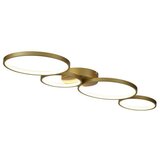 Searchlight 25772-4GO - led prigušiva stropna lampa cirque LED/37W/230V 3000K 33x97 cm Cene