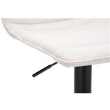 Mauro Ferretti Bel/črn barski stol z nastavljivo višino (višina sedeža 61 cm) Malia – | Shoptok.si