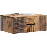  Noćni ormarić za montažu na zid Staro drvo 49 x 34,5 x 20 cm | shoptok.hr