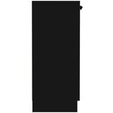  Komoda črna 60x30x70 cm konstruiran les, (20654271) | Shoptok.si