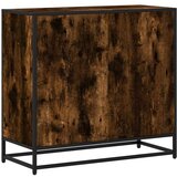 vidaXL Ormar za knjige dimljeni hrast 80,5x35x76 cm konstruirano drvo | shoptok.hr