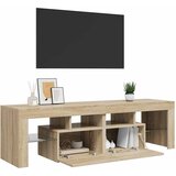 TV ormarić s LED svjetlima boja hrasta sonome 140x36,5x40 cm | shoptok.hr