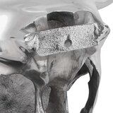 vidaXL dekoracija zida Srebrna Aluminij 34 x 13 x 53 cm Privlačan dizajn | shoptok.hr