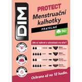 DIM MENSTRUAL LACE BOXER - Menstrual panties with lace - black | shoptok.hr