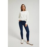 Moodo Women's cotton skinny jeans - blue Cijene