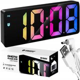  RGB USB digitalna budilka s termometrom Cene