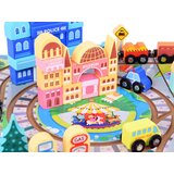 Drveni vlakić sagradi grad + kofer za vlak 89 za5374 | shoptok.hr