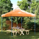  Zložljivi pop-up šotor za zabave oranžna 292x292x315 m u