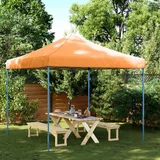 Sklopivi Zložljivi pop-up šotor za zabave oranžna 292x292x315 m