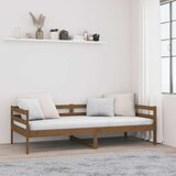  Dnevni ležaj smeđa boja meda 90 x 190 cm od masivne borovine | shoptok.hr