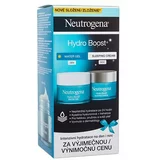Neutrogena hydro Boost® darovni set dnevni gel za lice hydro boost water gel 50 ml + noćna krema za lice hydro boost sleeping cream 50 ml za žene