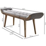 MID.YOU Klop Brez Naslona Sitzbank | Shoptok.si