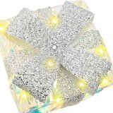  Poklonska kutija 3 pcs Topla bijela 20 x 20 x 20 cm PET | shoptok.hr