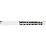 HP Hewlett Packard Enterprise Aruba Instant On 1960 24G 20p Class4 4p Class6 PoE 2XGT 2SFP+ 370W Managed L2+ Gigabit Ethernet (10/100/1000) Power over Ethernet (PoE) 1U White | shoptok.hr