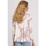 Makover Ženska bluza K099 siva | krema | ePonuda.com