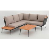 Ambia Garden LOUNGE GARNITURA tekstilno pletivo, tkanina tikovina masivno aluminij | Shoptok.si