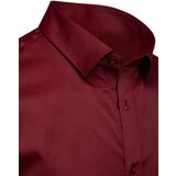 DStreet Koszula męska elegancka bordowa | shoptok.hr