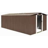 Furnova Vrtna lopa 257x489x181 cm kovinska rjava, (21912756) | Shoptok.si