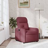 The Living Store Naslanjač vinsko rdeče blago - Naslanjač, (21572934) | Shoptok.si