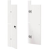  Kuhinjska vrata MEPPEL Bijelo 50 x 9 x 82 cm Čvrsto borovo drvo | shoptok.hr