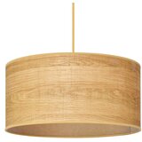  Luster ALBA na sajli, 1xE27/15W/230V, prečnik 40 cm, braon | Eponuda.com