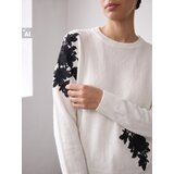 Sinsay Oversize džemper s cvjetnim motivom | shoptok.hr