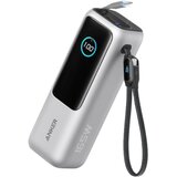 Anker 25000mAh, 165W, sa ugradjenim USB-C kablom na izvlačenje, Power Bank za laptop srebrni Cene