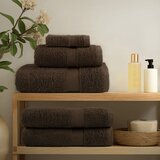  12-dijelni vrhunski set ručnika SOLUND smeđi 600 gsm | shoptok.hr