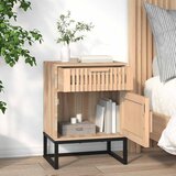  Noćni ormarići 2 kom 40 x 30 x 55,5 cm od drva i željeza | Eponuda.ba