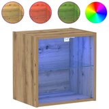  Floating Shelf with LED Light s policom Smeđa 40 x 28,5 x 40 cm | Eponuda.com