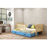 BestBed OTROKA POSTELJA KUBUS 2 Z DODATNIM LEIEM 190X80 (VE BARV)-Modra | Shoptok.si