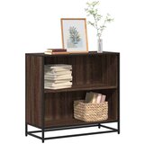vidaXL Ormar za knjige smeđi hrast 80,5x35x76 cm izrađeno drvo Cijene